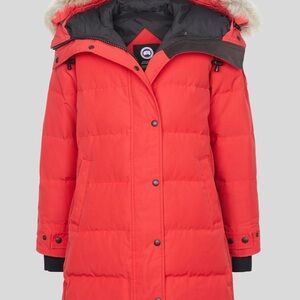 Canada Goose Women's Vibrant Red Puffer Jacket